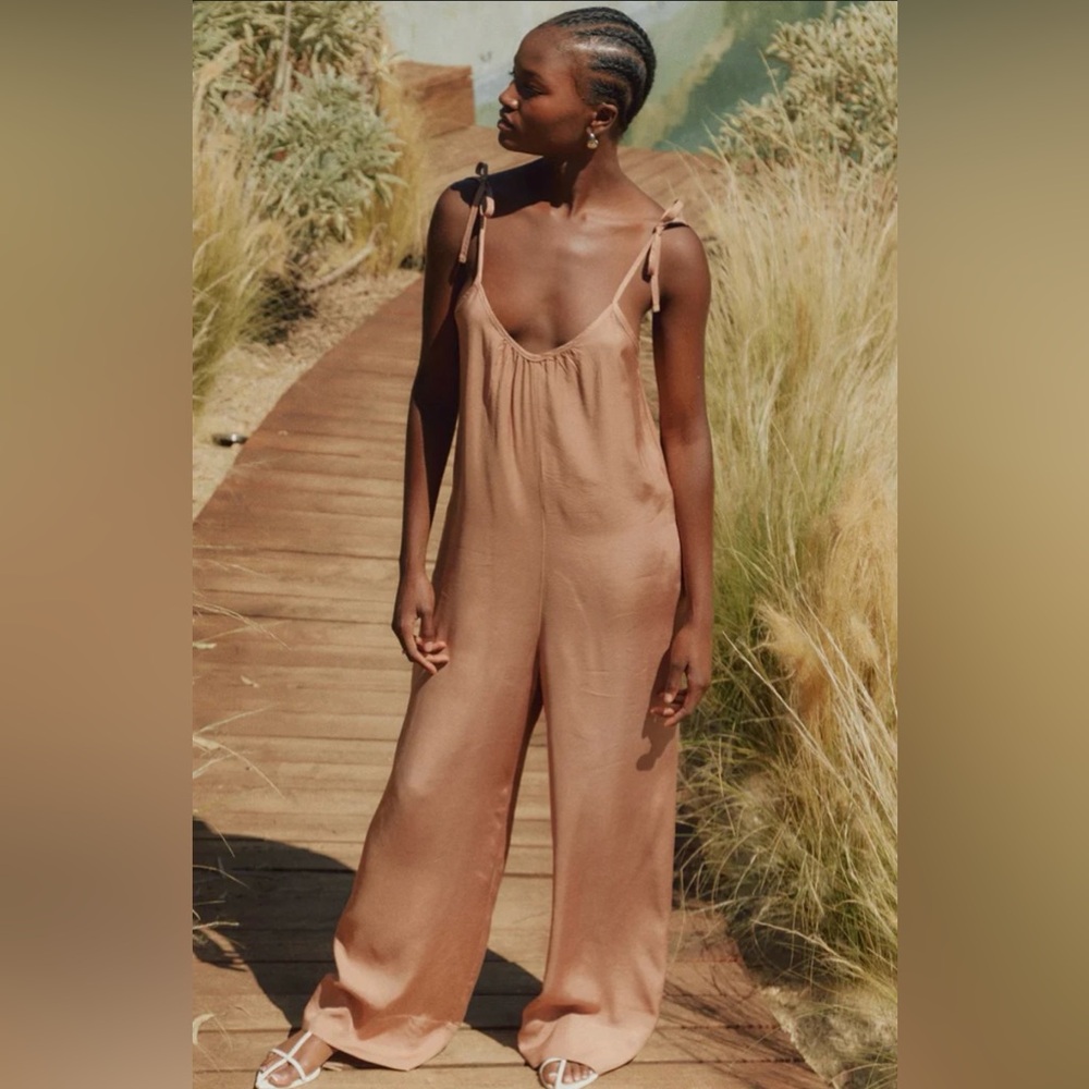 Stateside Tan Jumpsuit